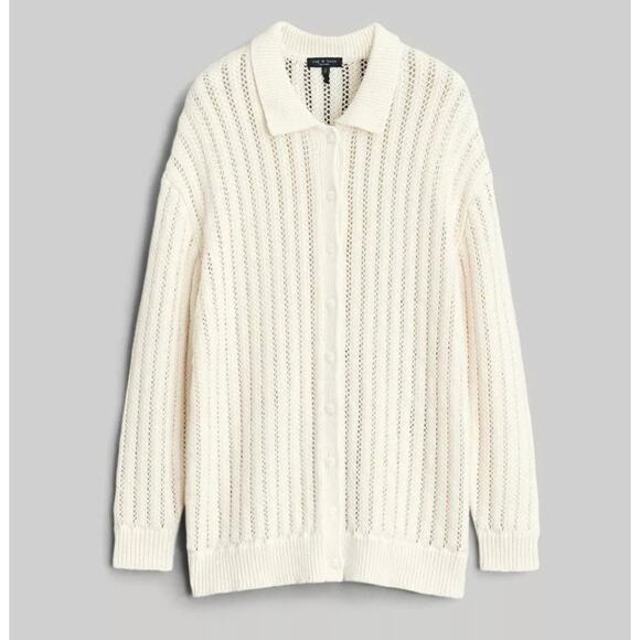 Rag & Bone Adrienne Cotton Cardigan Women's Size M
